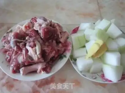 Make Pork soup step 1