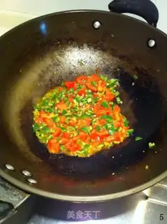 Make Pepper tomato fried beans step 4