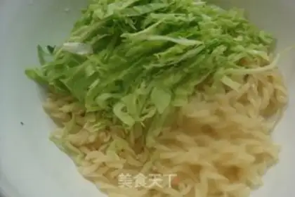 Make Cold noodles step 7