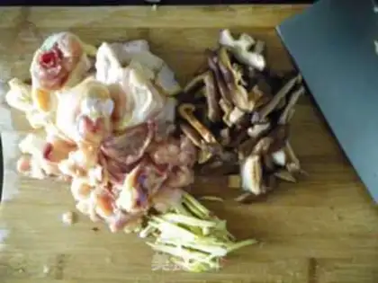 Make Chicken mushrooms step 2