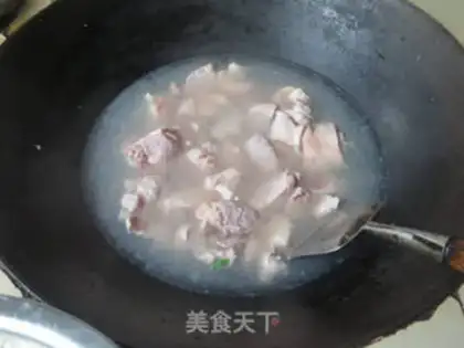 Make Red burning mushroom pig hoof step 1