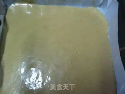 Make Coffee sponge rolls step 8