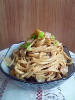 Make Hot dry noodles step 13
