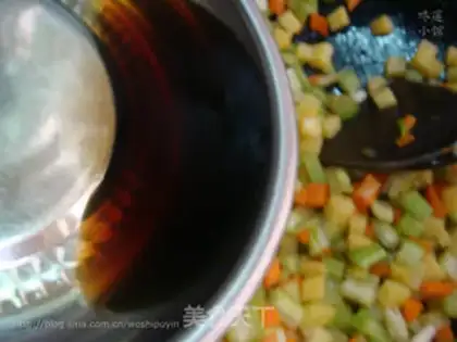 Make Carrot celery and potatoes step 8