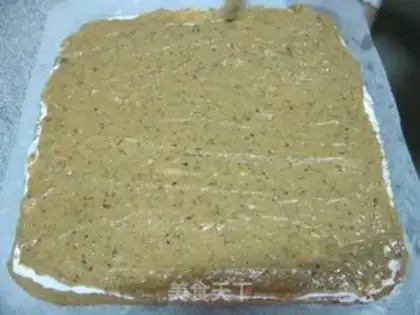 Make Coffee sponge rolls step 17