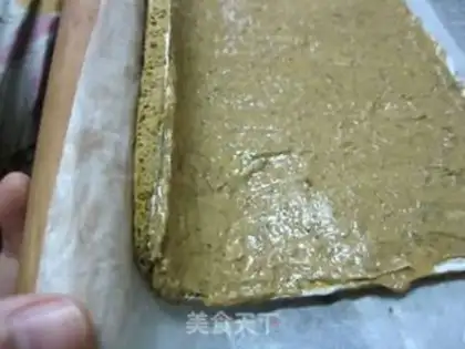 Make Coffee sponge rolls step 18