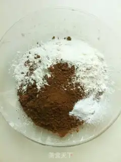 Make Marble pound cake step 3