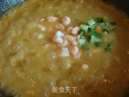 Make Curry shrimp corn step 10