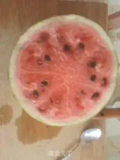 Make Ice melon fruit step 0