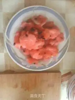 Make Ice melon fruit step 2