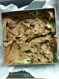 Make Marble pound cake step 11