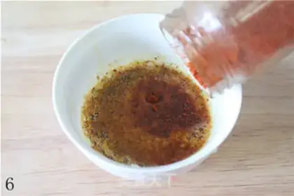 Make Red-oiled chickens and soybeans step 5
