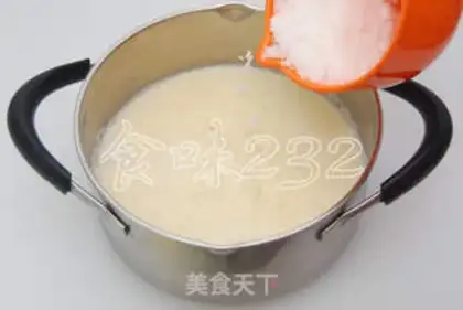 Make The durian milk popsicle step 2