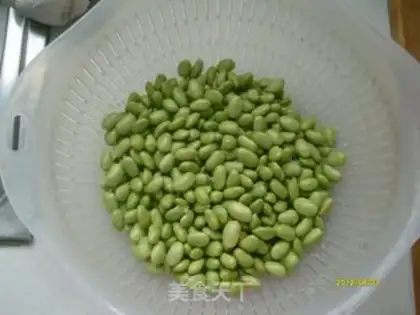 Make Garlic beans step 0