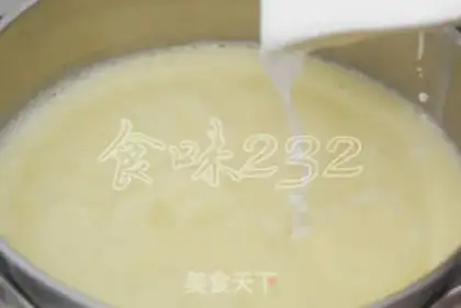 Make The durian milk popsicle step 3