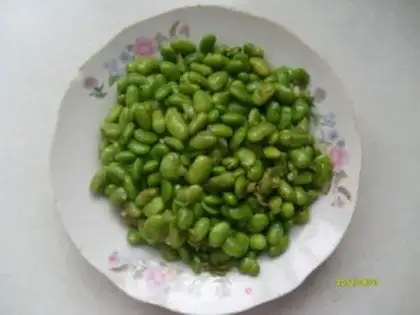Make Garlic beans step 2