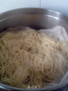 Make Steam noodles step 5