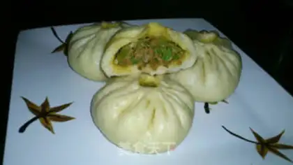Make Pork buns step 14