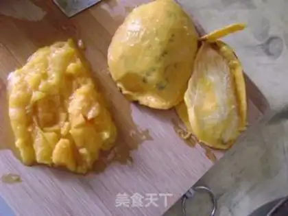 Make Mango sauce step 1
