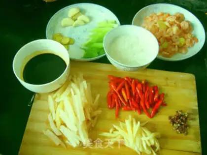 Make Spicy shrimp step 2