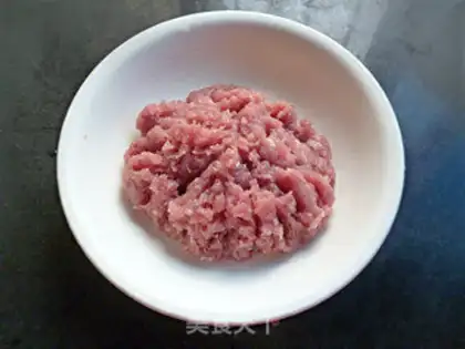 Make Meatballs, fish cake step 1