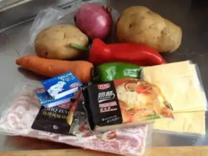 Make Cheese fries step 0