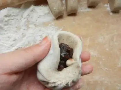 Make Little stingy bean bag step 7