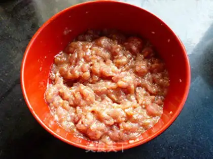 Make Meatballs, fish cake step 5