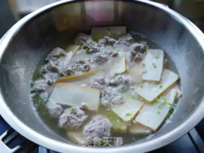 Make Meatballs, fish cake step 9
