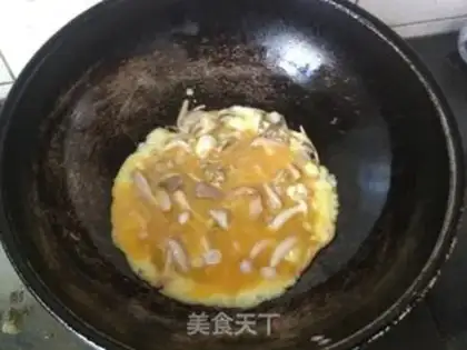 Make Fungus and eggs step 8