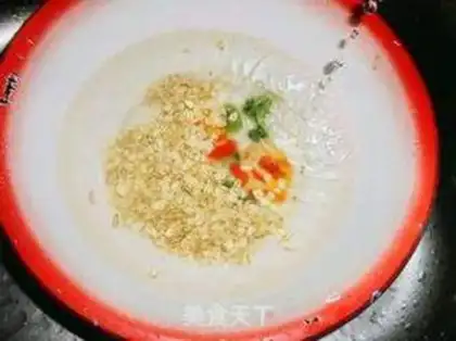 Make Rice oatmeal step 1