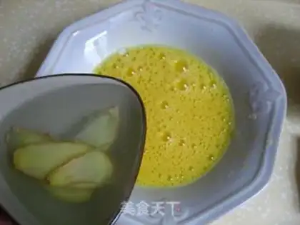 Make Flower clams and eggs step 4
