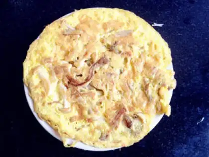 Make Fungus and eggs step 11