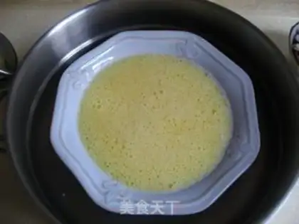 Make Flower clams and eggs step 5