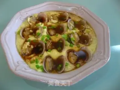 Make Flower clams and eggs step 7