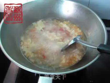 Make Potato egg soup step 2