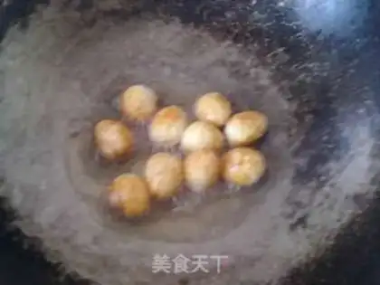 Make Eggs with eggplant juice step 3