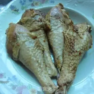Make Red chicken legs step 2