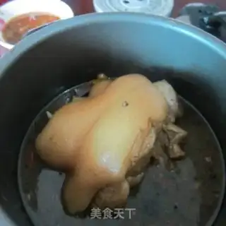 Make Pig hoof freeze step 1