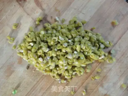 Make Sour bean horns for eggs step 2