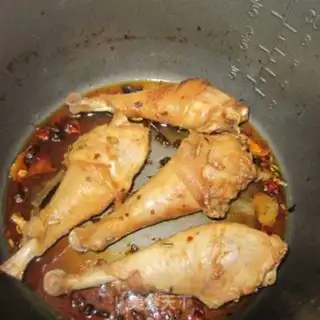 Make Red chicken legs step 4