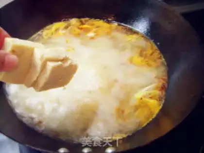 Make Spicy fish ball rice line step 3