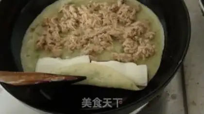 Make Meat and cheese omelet step 6