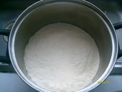 Make Corn pasta step 0