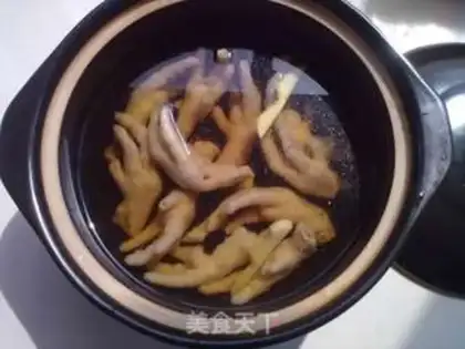 Make Black garlic chicken feet step 9
