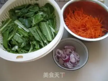 Make Sand and beef noodles step 0