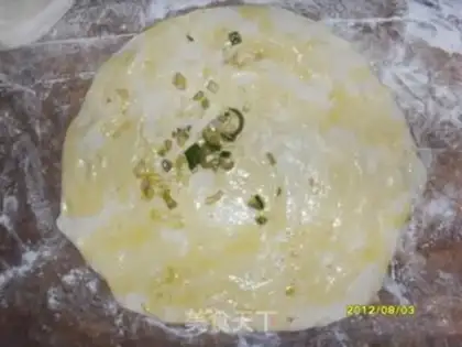 Make Onion cake step 6