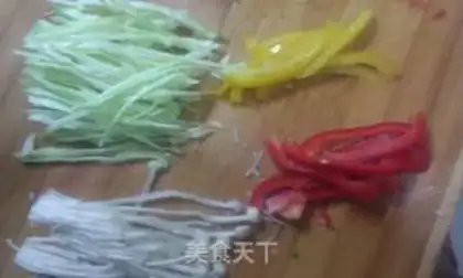 Make Poppy veggie shrimp step 3