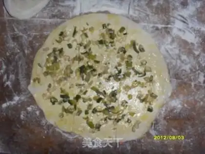 Make Onion cake step 8