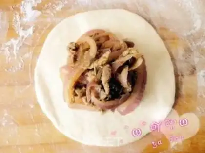 Make ♪ Rush lamb pancakes ♪ step 6